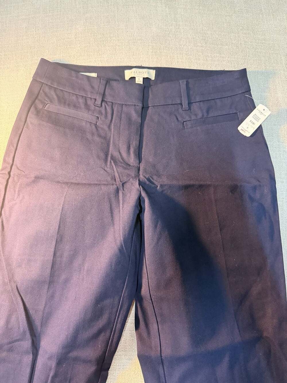 Talbots Curvy Fit Navy Blue Dress Pants - Picture 2 of 8
